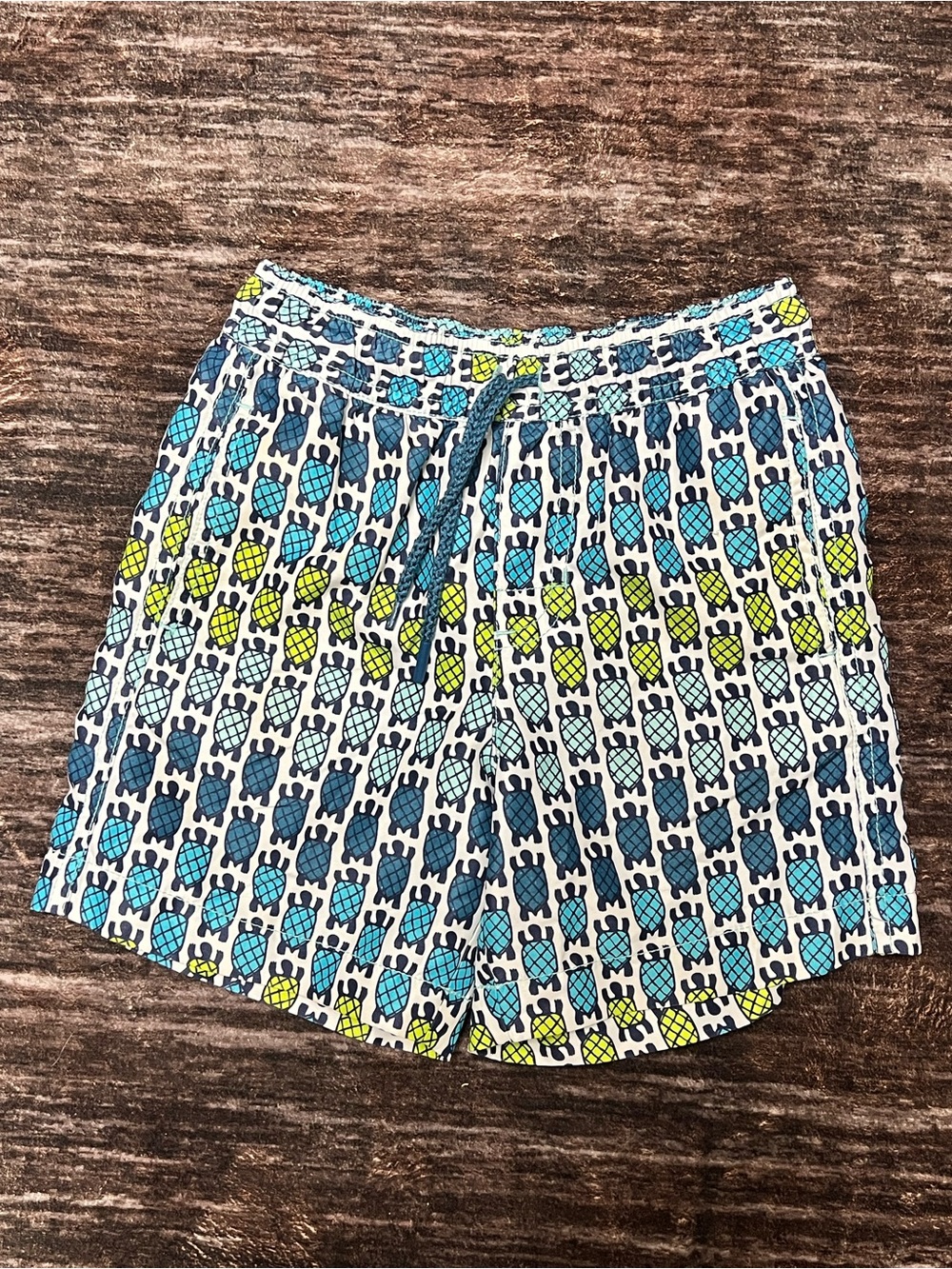 Hatley Turtle-Print Drawstring Swim Shorts